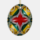 Ornament met Los Angeles Kleuren Design (Rechts)