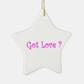 Ornament met Love-star (Rechts)