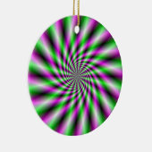 Ornament met neondraaiend wiel (Rechts)