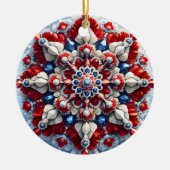 Ornament met Noorse kleuren Design (Voorkant)