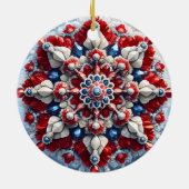 Ornament met Noorse kleuren Design (Achterkant)