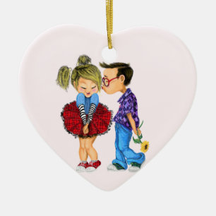 Ornament met paardeliefde