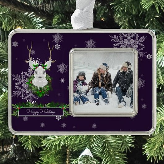 Ornament met Paarse rendieromhulling