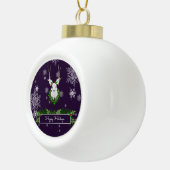 Ornament met Paarse rendieromhulling (Rechts)