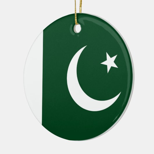 Ornament met Pakistaanse vlag (Links)