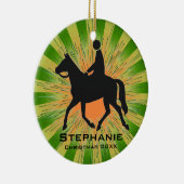 Ornament met persoonlijke paardenrugleuning (Rechts)