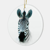 Ornament met portret van het zebra (Links)