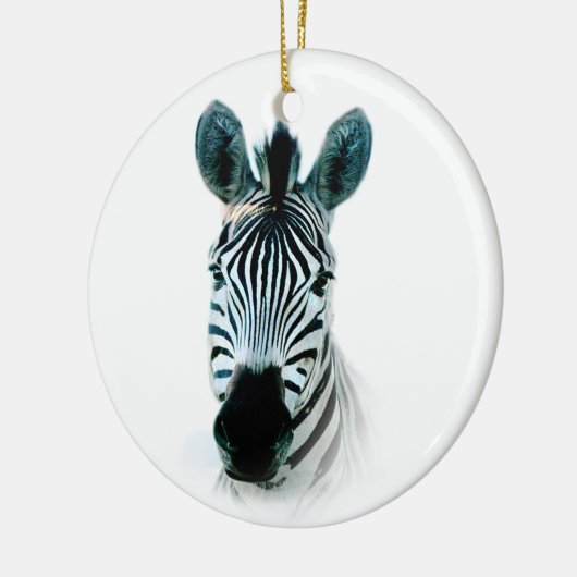 Ornament met portret van het zebra (Links)