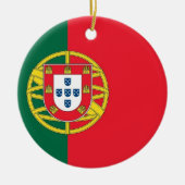 Ornament met Portugese vlag (Voorkant)