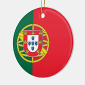 Ornament met Portugese vlag (Links)