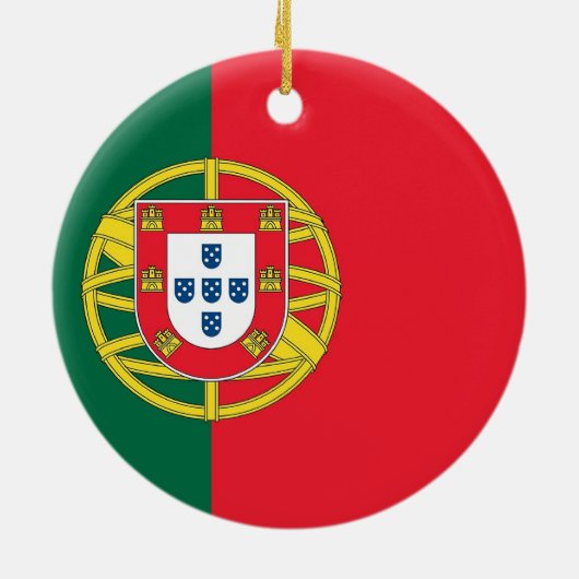 Ornament met Portugese vlag (Achterkant)