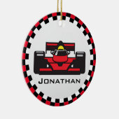 Ornament met raceontwerp voor rackauto's (Rechts)