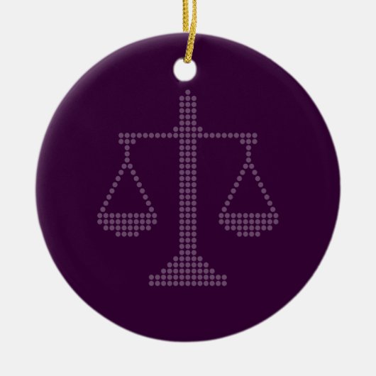 Ornament met rechters (Voorkant)