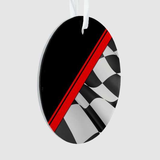 Ornament met rode stremmen (voorkant)