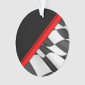 Ornament met rode stremmen (voorkant)