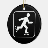 Ornament met rolbladesymbool (Links)