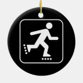 Ornament met rolbladesymbool (Achterkant)