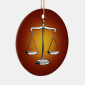 Ornament met Scales of Justice (Rechts)