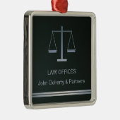 Ornament met schalen van justitie (Rechts)