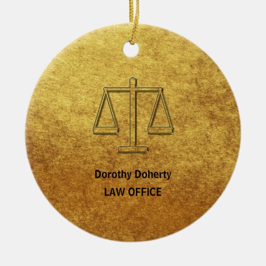  Ornament met schalen van justitie (Voorkant)