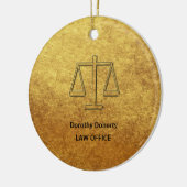 Ornament met schalen van justitie (Links)