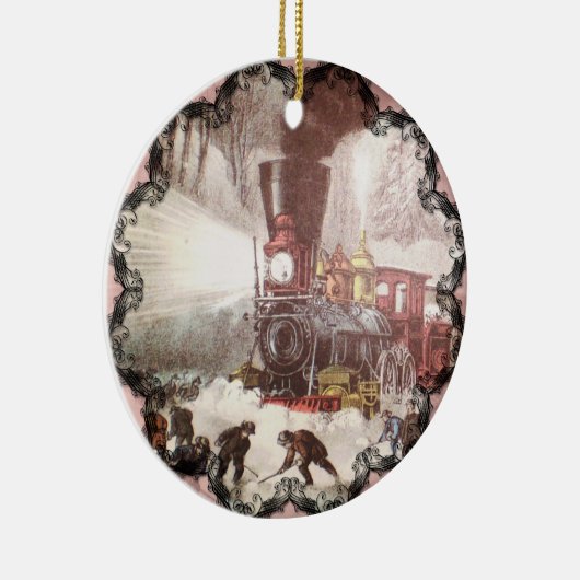 Ornament met sneeuwgrens (Rechts)