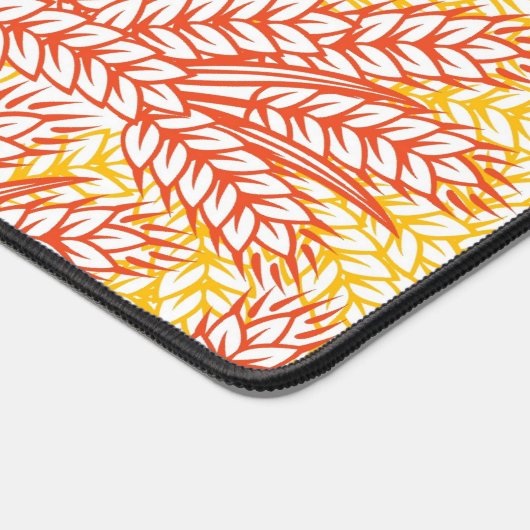 Ornament met tarweoren bureaumat (Hoek)