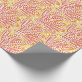 Ornament met tarweoren cadeaupapier (Hoek)