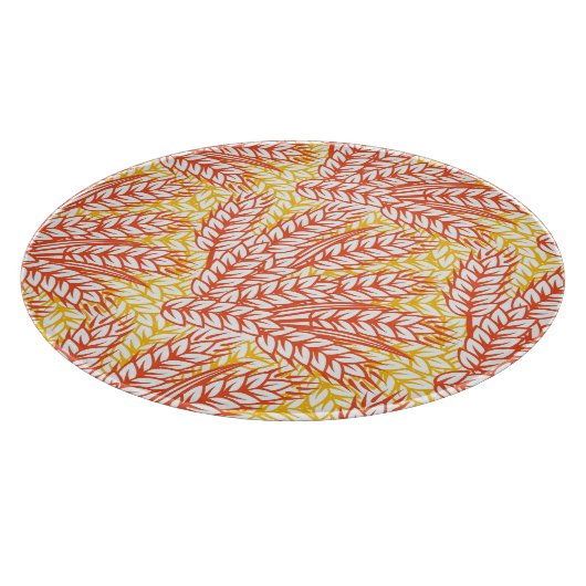 Ornament met tarweoren snijplank (Hoek)