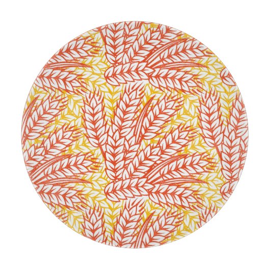 Ornament met tarweoren snijplank (Voorkant)