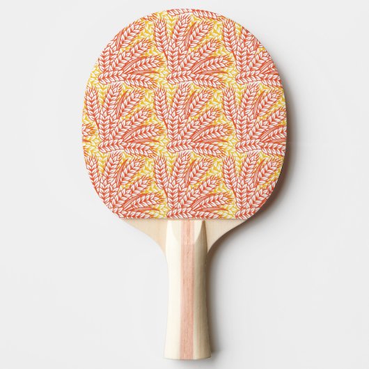 Ornament met tarweoren tafeltennisbatje (Voorkant)