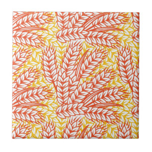 Ornament met tarweoren tegeltje