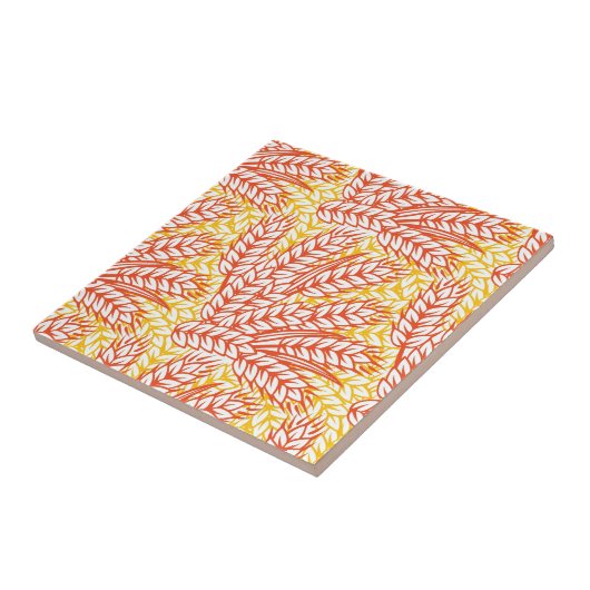 Ornament met tarweoren tegeltje (Zijkant)