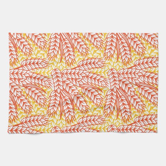 Ornament met tarweoren theedoek (Horizontaal)