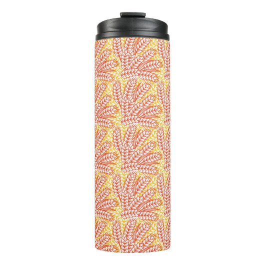 Ornament met tarweoren thermosbeker (Voorkant)