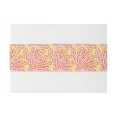 Ornament met tarweoren uitnodigingen wikkel (Achterkant Voorbeeld)