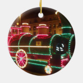 Ornament met tramtrein Blackpool (Achterkant)