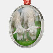 Ornament met twee lammeren (Links)