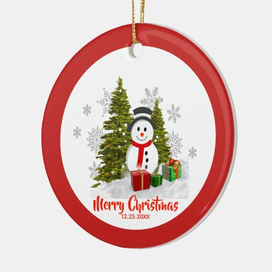 Ornament met tweeduizend Kerstmis (Links)