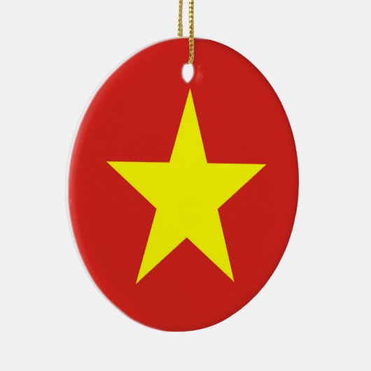 Ornament met Vietnamese vlag (Rechts)
