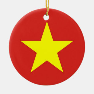 Ornament met Vietnamese vlag