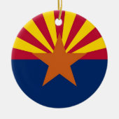 Ornament met vlag van Arizona (Voorkant)