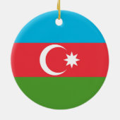 Ornament met vlag van Azerbeidzjan (Achterkant)