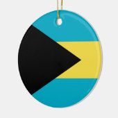 Ornament met vlag van Bahama's (Links)