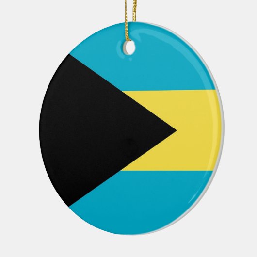 Ornament met vlag van Bahama's (Links)