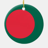 Ornament met vlag van Bangladesh (Achterkant)