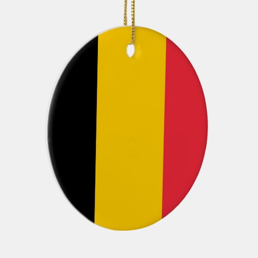 Ornament met vlag van België (Rechts)