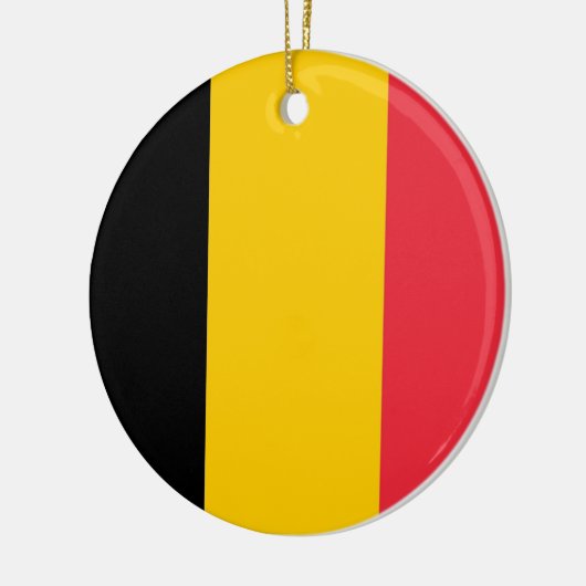 Ornament met vlag van België (Links)