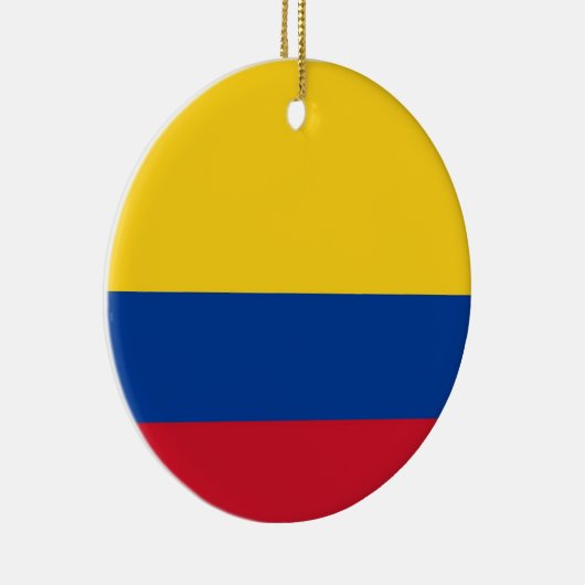 Ornament met vlag van Colombia (Rechts)