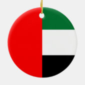 Ornament met vlag van de Verenigde Arabische Emira (Achterkant)